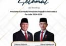 Kantor Imigrasi Kelas I Non TPI Bekasi mengucapkan Selamat Atas Dilantiknya Presiden & Wakil Periode 2024-2029 Presiden RI