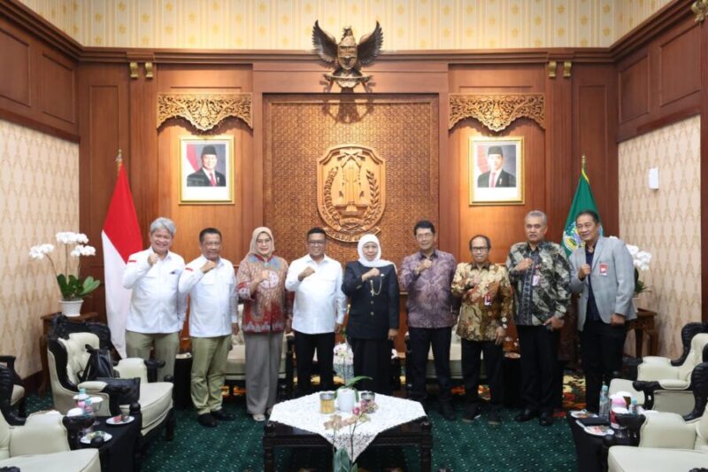 Gubernur Banten Andra Soni berkunjung ke Pemerintah Provinsi Jawa Timur terkait pembangunan daerah dan kerja sama antar daerah