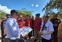 penyitaan terhadap satu bidang tanah milik negara seluas 99.785 m² yang terletak di Kelurahan Oesapa, Kecamatan Kelapa Lima, Kota Kupang.
