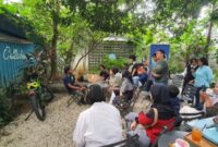 acara kesadaran tentang pentingnya melindungi tanah, bertempat di GIK UGM.