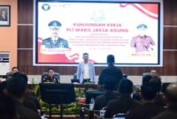 Wakil Jaksa Agung Republik Indonesia, Bapak Dr. Asep N. Mulyana melakukan kunjungan kerja ke Kejaksaan Tinggi Sumatera Utara 