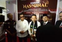 Jaksa Agung Muda Tindak Pidana Umum (JAM-Pidum) Asep N. Mulyana  dalam seminar nasional di Aula Pascasarjana UIN Ar-Raniry, Banda Aceh pada Rabu 25 Juni 2025. 