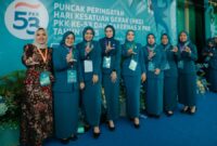 Kegiatan Peringatan Hari Kesatuan Gerak (HKG) PKK ke-53 dan Rakernas X PKK Tahun 2025, di Samarinda Convention Hall