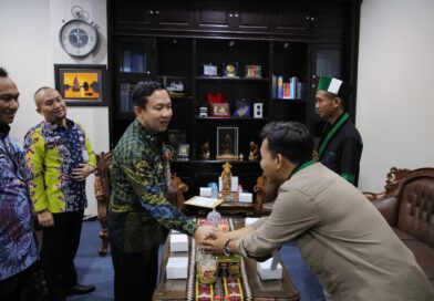 Sekdaprov Lampung Terima Silaturahmi HMI Cabang Bandar Lampung, Tegaskan Komitmen Bangun SDM Unggul
