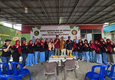 RW 09 Kelurahan Kranji Bekasi Barat Resmikan Bank Sampah “Hijau Berkah”: Gandeng Bina Insani University Untuk Digitalisasi Penimbangan