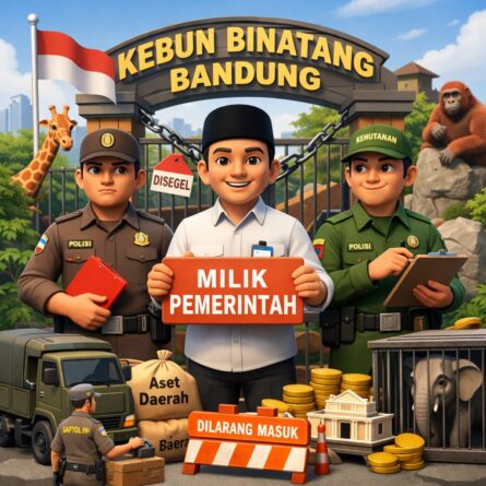 Negara Ambil Alih Kebun Binatang Bandung, Satwa Diselamatkan Aset Diamankan