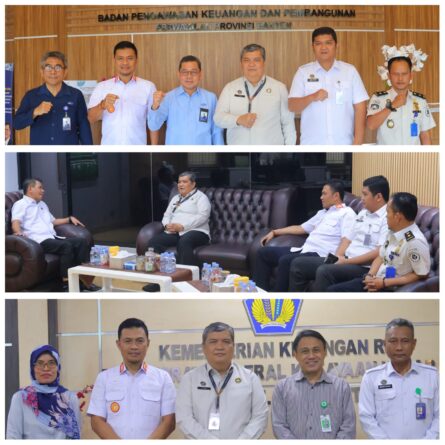 Kanwil Ditjen Imigrasi Banten Lakukan Kunjungan Kerja ke BPKP, BPN, dan DJKN Provinsi Banten