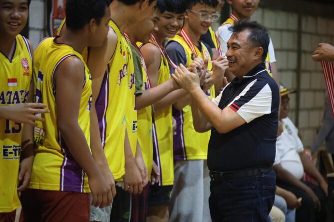 Wawali Harris Bobihoe Optimis Miliki Banyak Atlet Basket Muda Berprestasi Menuju Kota Sport Tourism