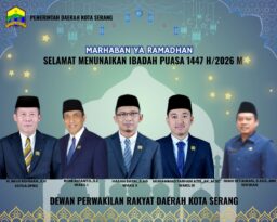 Dewan Perwakilan Rakyat Daerah Kota Serang Mengucapkan Selamat Menunaikan Ibadah Puasa 1447 H / 2026 M Dewan Perwakilan Rakyat Daerah Kota Serang Mengucapkan Selamat Menunaikan Ibadah Puasa 1447 H / 2026 M