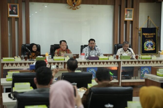 Pemkab Sleman Perkuat Tata Kelola Data Bersama Kementerian Dalam Negeri