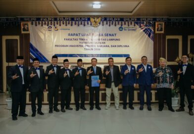 Hadiri Yudisium Fakultas Teknik Unila, Sekdaprov Marindo Kurniawan Motivasi para Lulusan Tingkatkan Keterampilan, Daya Saing, dan Inovasi untuk Merebut Momentum Penting Bonus Demografi