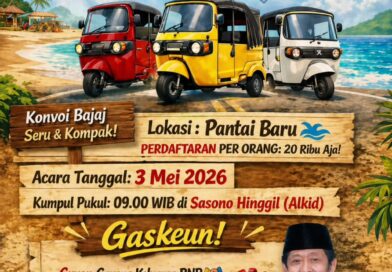 Gathering Komunitas Bajaj Njeron Beteng Perkuat Silaturahmi Antar Driver