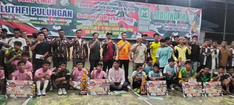 Ketua DPRD dan Kapolres Madina Saksikan Final Pertandingan Futsal Piala LMP 2026