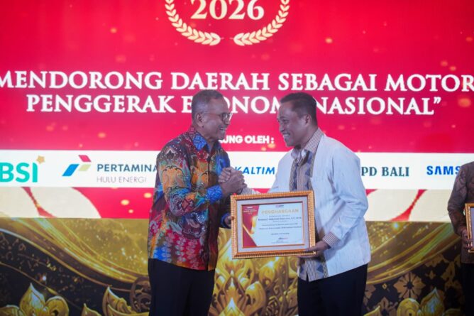 Lampung Torehkan Prestasi Nasional, Gubernur Mirza Raih Penghargaan Pemimpin Daerah Inspiratif Sektor Pertanian
