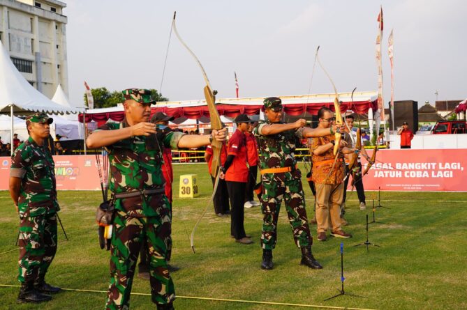 Danrem Luncurkan Gladi Panahan 2026, Dorong Lahirnya Atlet Muda Unggul