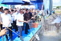 Panen raya ikan menjadi simbol dukungan pemerintah terhadap penguatan sektor perikanan dan peningkatan kesejahteraan masyarakat.