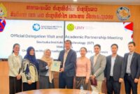 kegiatan Promosi dan Diskusi Kerjasama delegasi UMY dengan Soutsaka Institute of technology