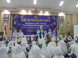 Gelar Gebyar Muharam 1448 H di Pandeglang: Santunan Yatim & Cek Kesehatan Gratis.