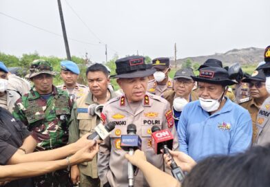 Kapolda Banten Pastikan Penanganan Kebakaran TPA Jatiwaringin Berjalan Optimal
