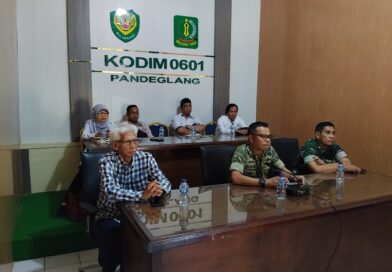 Dukung Publikasi TMMD ke-129, Kodim Pandeglang Ikuti Pemantapan LKJ Bersama Dispenad