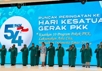 Puncak HKG ke-54, Tri Tito Ajak Kader PKK Perkuat 10 Program Pokok Selaras Asta Cita