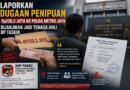 Diduga Dijanjikan Jabatan Tenaga Ahli, Uang Rp226,3 Juta Dilaporkan ke Polda Metro Jaya