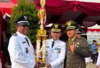 Desa Karangraharja berhasil menorehkan prestasi dalam rangkaian peringatan Hari Ulang Tahun (HUT) ke-81 Republik Indonesia dengan meraih Juara 1 Lomba Tumpeng dan Juara 2 Kebersihan, Keindahan, dan Ketertiban (K3) tingkat Kecamatan Cikarang Utara.