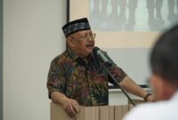 Komjen Pol. Prof. Dr. Cryshnanda Dwilaksana (Ketua Pusat Studi Ilmu Kepolisian). 