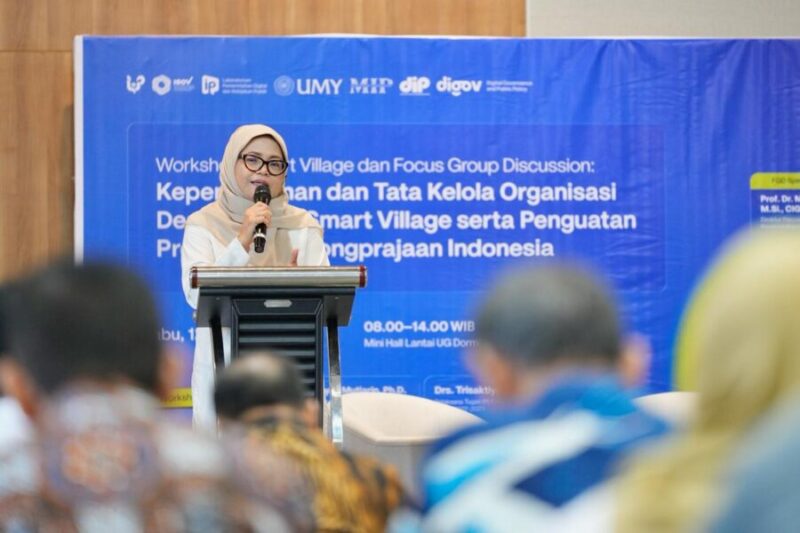 Ketua Program Studi Ilmu Pemerintahan UMY, Prof. Dr. Titin Purwaningsih, S.IP., M.Si