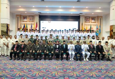 Pengukuhan Paskibraka Lampung 2026, Wagub Jihan Tekankan Pentingnya Integritas dan Kebersamaan