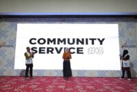 Kegiatan pembukaan Community Service #3 yang diselenggarakan oleh FKG UMY di Temanggung