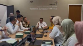Studi Lapangan Pelatihan Kepemimpinan Administrator (PKA) Angkatan VII Tahun 2026 Badan Pengembangan Sumber Daya Manusia Daerah (BPSDMD) Provinsi Jawa Tengah di Dinas Pariwisata Daerah Istimewa Yogyakarta, Rabu (9/9/2026).