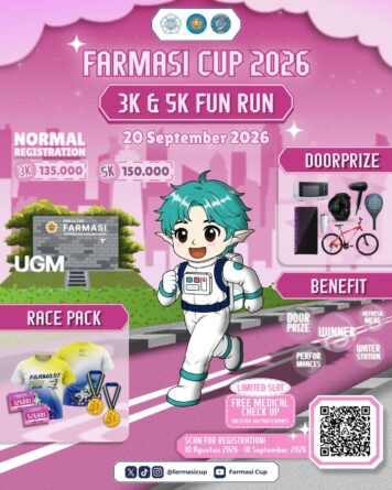 Fakultas Farmasi UGM Gelar Fun Run Farmasi Cup 2026, Hadirkan Kategori 3K dan 5K