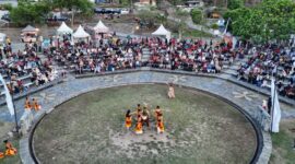 Kegiatan diversifikasi wisata budaya di Sambirejo yang dikembangkan oleh PPK Ormawa EDSA UMY bersama Jogja International Heritage Walk
