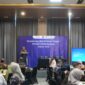 Foto Wakil Rektor UMY Bidang Riset, Inovasi, dan Hilirisasi, Dr. Med. dr. Suprayatiningsih, M.Kes., Sp.OG., Ph.D. menyampaikan sambutan dalam kegiatan Monev RISPRO Invitasi Berkemajuan