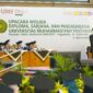  Kevin Kristian Chandra, Wisudawan UMY prodi MARS saat menyampaikan sambutan dalam prosesi wisuda UMY