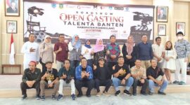 Rodhsow Open Casting Talenta Banten di buka oleh Kepala Dinas Pariwisata kab pandeglang