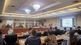 Gubernur Lampung Rahmat Mirzani Djausal memimpin rakor PSN 3 Juta Rumah bersama perbankan dan pengembang di Kantor Gubernur Lampung
