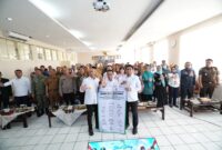 Pencanangan dan penandatanganan komitmen bersama lintas sektor untuk pembentukan Kelurahan Siaga TB di wilayah UPTD Puskesmas Bantar, sebagai bagian dari upaya percepatan eliminasi tuberkulosis di Kota Tasikmalaya.