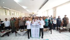 Pencanangan dan penandatanganan komitmen bersama lintas sektor untuk pembentukan Kelurahan Siaga TB di wilayah UPTD Puskesmas Bantar, sebagai bagian dari upaya percepatan eliminasi tuberkulosis di Kota Tasikmalaya.