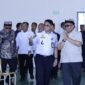 Wamenaker tiba di Akademi Penerbangan Indonesia (API) Banyuwangi untuk meninjau pelaksanaan Program Magang Nasional