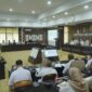Rapat Persiapan dan Pendataan Atlet Cabang Olahraga untuk PORNAS KORPRI XVIII Tahun 2027 digelar di Ruang Rapat Alimudin Umar, Bappeda Provinsi Lampung, Bandar Lampung, Rabu (23/9/2026).