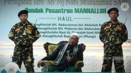Dokumentasi pengajian yang dihadiri seorang kiai.