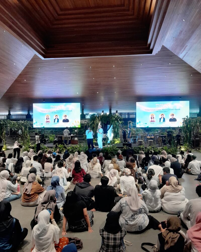 Suasana rangkaian acara Road to DESIK 2026 yang dihadiri peserta di Joglo GIK UGM