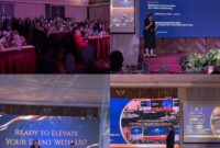 Suasana acara gathering bertajuk “EXPERIENCE SOMETHING NEW – An Exclusive Gathering with Our Valued Clients” di Crystal Grand Ballroom, Hotel Crystal Lotus Yogyakarta