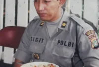 Foto lawas Listyo Sigit Prabowo saat masih berpangkat kapten polisi. (Istimewa)