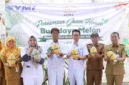 Green House Budidaya Melon sekaligus panen perdana yang dikelola oleh Kelompok Tani De Lima program Desa Sejahtera Astra (DSA), dilaunching oleh Plt Kepala Dinas Pertanian Kabupaten Bekasi, Nayu Kulsum bersama President Direktur PT. Yutaka Manufacturing Indonesia, Yoshihiro Kimata dan Sekretaris Kecamatan Cikarang Barat Abdul Hay di Perumahan Graha Asri Residence, Desa Telajung Kecamatan Cikarang Barat, Selasa (20/10/2026).