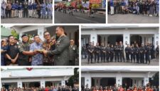 Berbagai ormas, komunitas, hingga pelaku usaha Yogyakarta mendatangi Makorem 072/Pamungkas untuk menyampaikan ucapan selamat HUT ke-81 TNI secara langsung