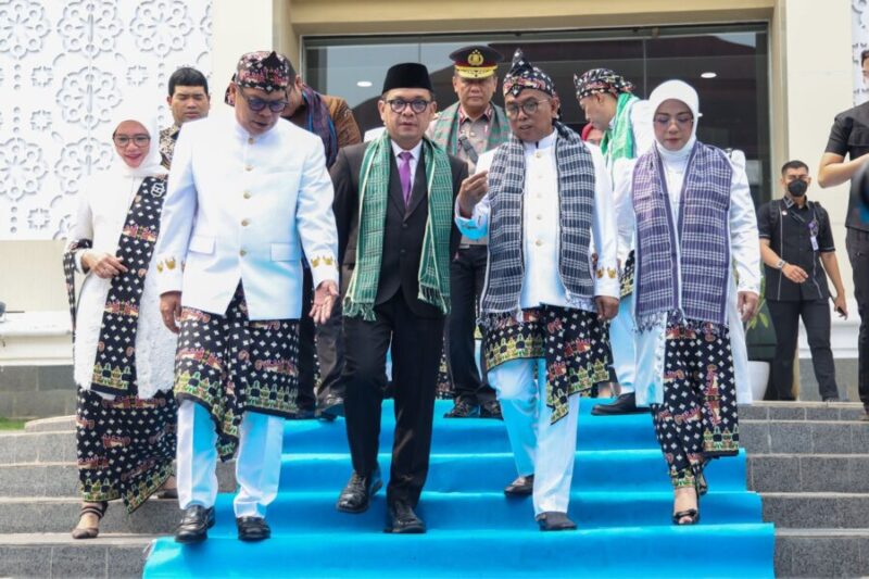 Gubernur Lemhannas RI Tubagus Ace Hasan Syadzily menghadiri Peringatan HUT ke-26 Provinsi Banten di Gedung DPRD Provinsi Banten, KP3B, Kota Serang.