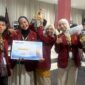 Foto tim mahasiswa PBA UMY yang membuat aplikasi Tarkeeb saat berhasil menjuarai KMI Expo XVII 2026 kategori Bisnis Digital